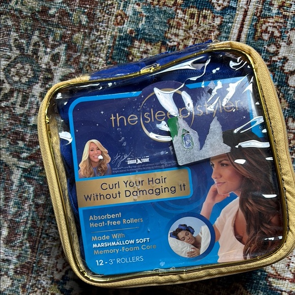 The Sleep Styler Heat-Free Rollers - Blue - Picture 1 of 2